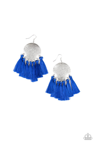 Tassel Tribute - Blue Earrings - Jaime G's $5 Accessories