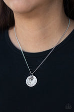 Load image into Gallery viewer, Breezy Palm Trees - White Necklace - Jaime G&#39;s $5 Accessories