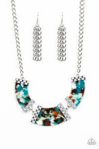 HAUTE-Blooded - Blue Necklace - Jaime G's $5 Accessories