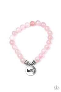 FAITH It, Till You Make It - Pink Bracelet - Jaime G's $5 Accessories