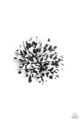 Splattered Splendor- Black Hair Clip - Jaime G's $5 Accessories