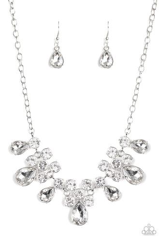 Debutante Drama - White Necklace - Jaime G's $5 Accessories