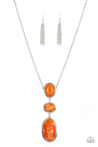 Making an Impact - Orange Necklace - Jaime G's $5 Accessories