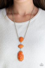 Load image into Gallery viewer, Making an Impact - Orange Necklace - Jaime G&#39;s $5 Accessories