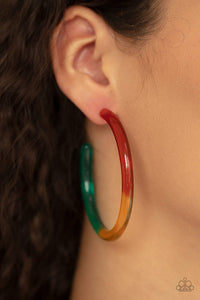 Awesome Aura - Multi Earrings Paparazzi 