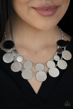 Load image into Gallery viewer, Stop and Reflect - Silver Necklace Paparazzi 