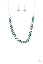 Load image into Gallery viewer, Jewel Jam - Blue Necklace - Jaime G&#39;s $5 Accessories