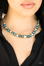 Load image into Gallery viewer, Jewel Jam - Blue Necklace - Jaime G&#39;s $5 Accessories