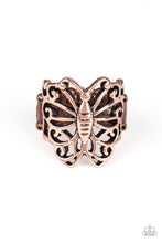 Load image into Gallery viewer, Wouldnt Hurt a BUTTERFLY - Copper Ring - Jaime G&#39;s $5 Accessories