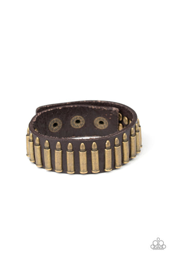 Armed and Dangerous - Brass Bracelet - Jaime G's $5 Accessories