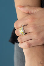 Load image into Gallery viewer, Royal Riches - Yellow Ring Paparazzi