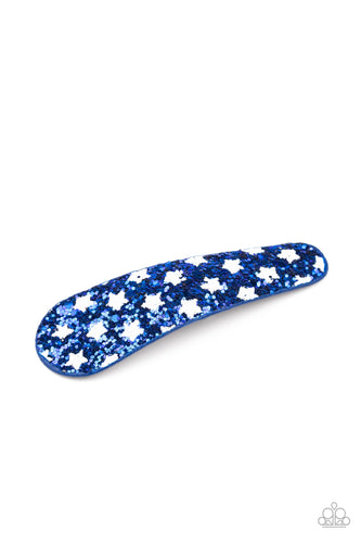 All American Girl - Blue Hair Clip - Jaime G's $5 Accessories