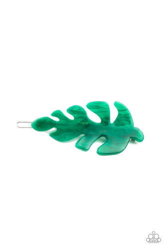 LEAF Your Mark - Green Hair Clip 