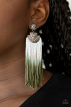 Load image into Gallery viewer, DIP It Up - Green Earrings Paparazzi