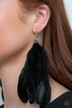 Load image into Gallery viewer,    I BOA to No One - Black Earrings Paparazzi 