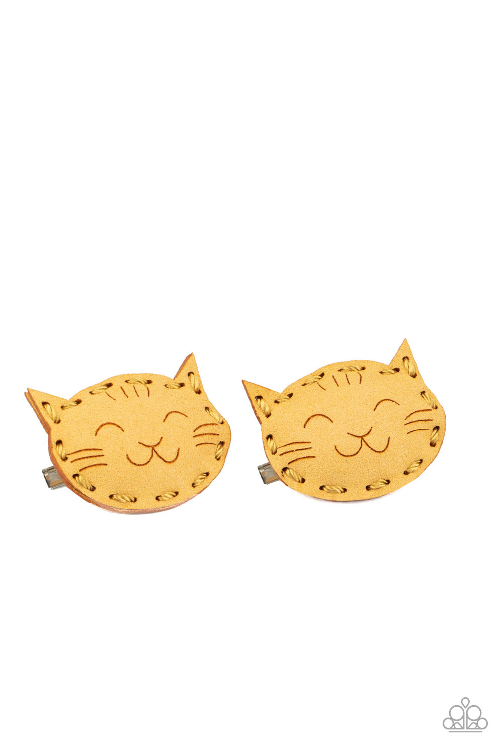 MEOW Youre Talking! - Yellow Hair Clip 