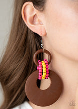 Load image into Gallery viewer, Beach Day Drama - Multi Earrings Paparazzi 