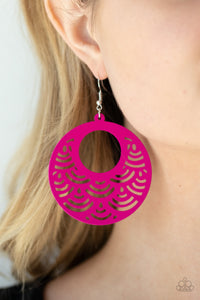    SEA Le Vie! - Pink Earrings Paparazzi 