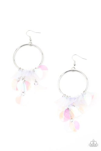 Holographic Hype - Multi Earrings Paparazzi