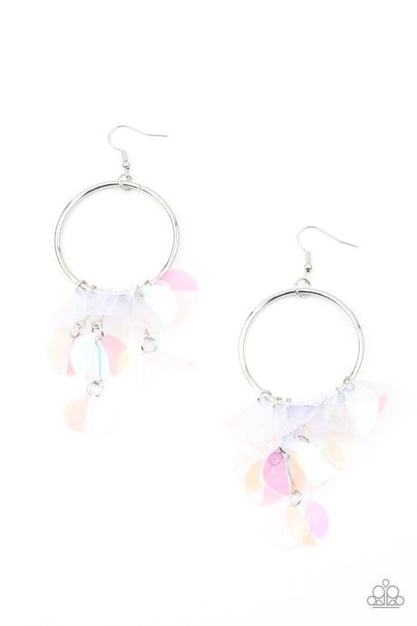 Holographic Hype - Multi Earrings Paparazzi