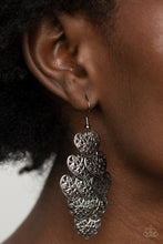 Load image into Gallery viewer, Shimmery Soulmates - Black Earrings Paparazzi 