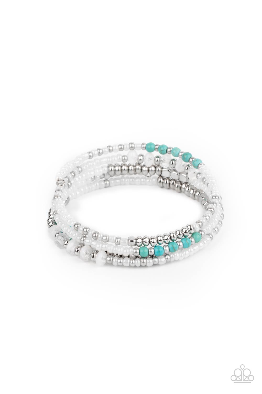 Infinitely Dreamy - White Bracelet