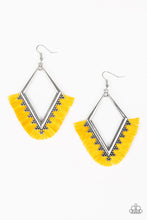 Load image into Gallery viewer, When In Peru - Yellow Earrings - Jaime G&#39;s $5 Accessories